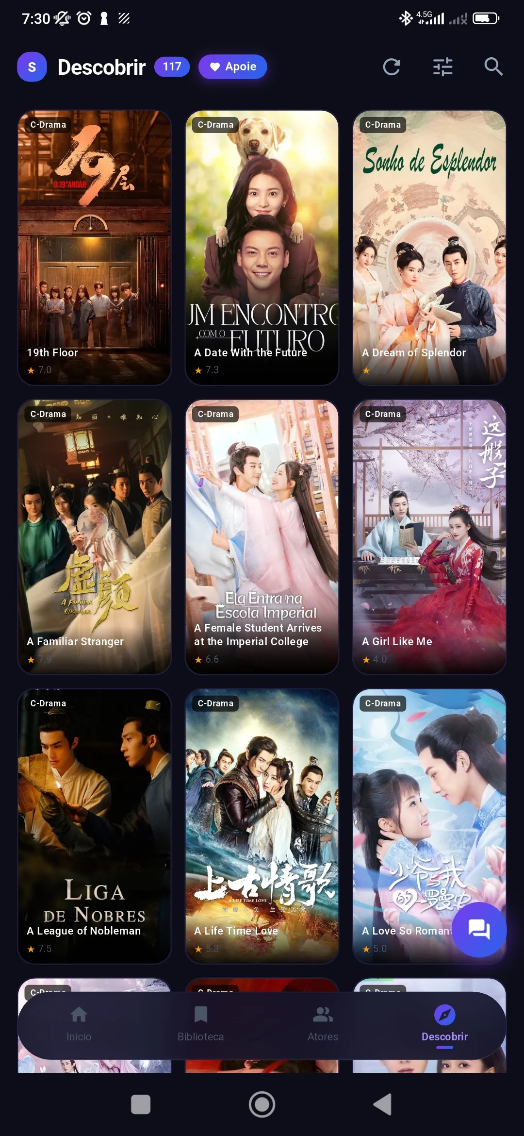 Aba Descobrir – Catálogo de K-Dramas e C-Dramas